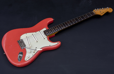 Fender Strat Fiesta Red 1963