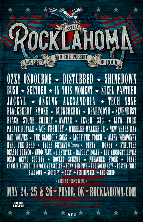 Rocklahoma 2019 Announces Lineup! All In Music Review