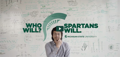 Click to play video. Who Will? Spartans Will.