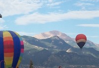 The Labor Day Lift Off is one of the favorite Pikes Peak annual events