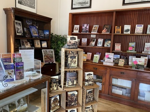 The Old Colorado City History Center features an extensive bookstore gift shop and local displays