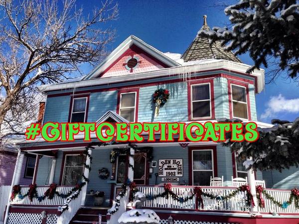 Gift Certificates to Holden House are the perfect gift any time of the year! 