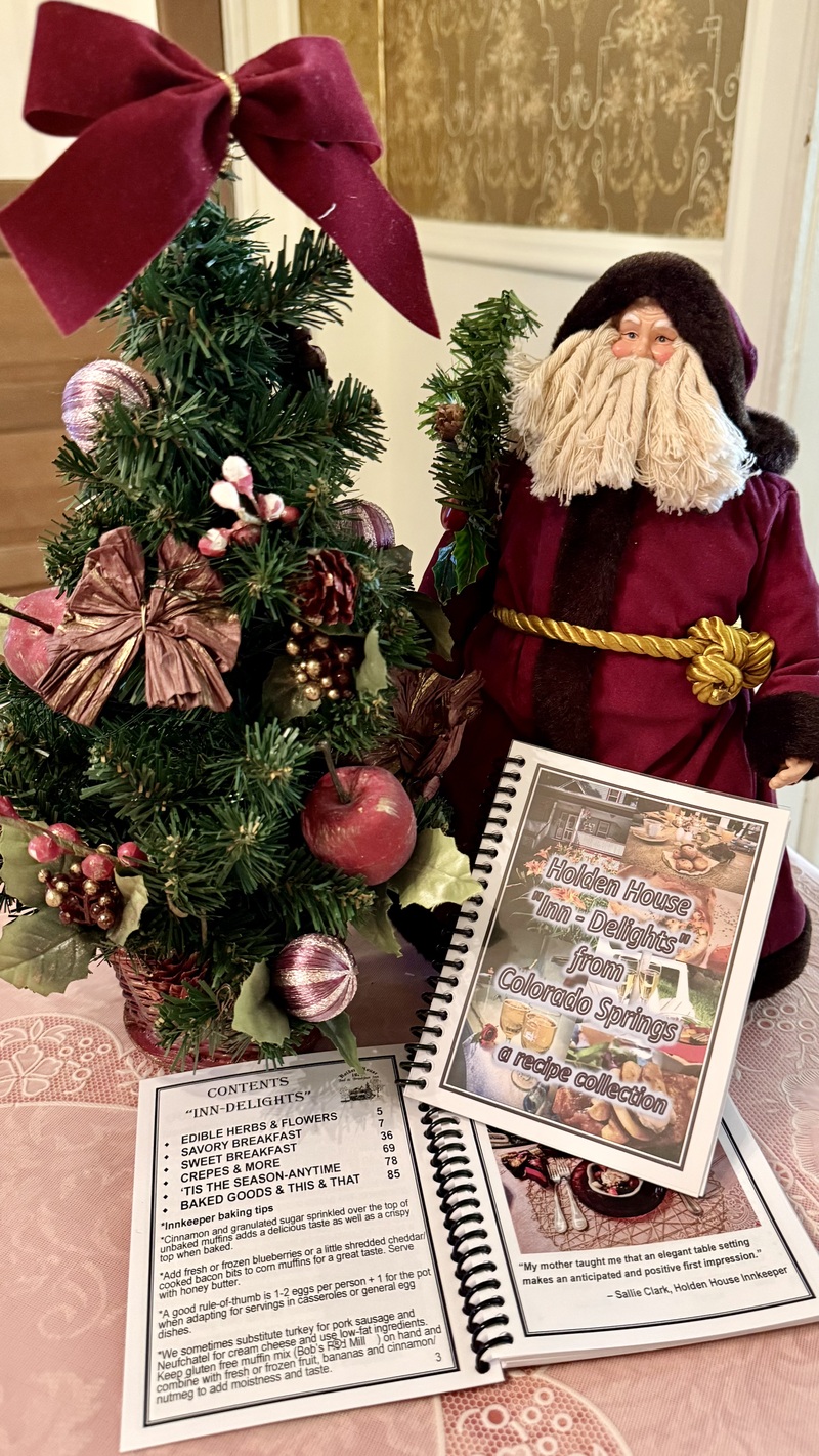 Stocking Stuffer idea Holden House cookbook