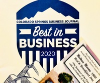 Holden House Voted Best in Business 2020 Colorado Springs Business Journal