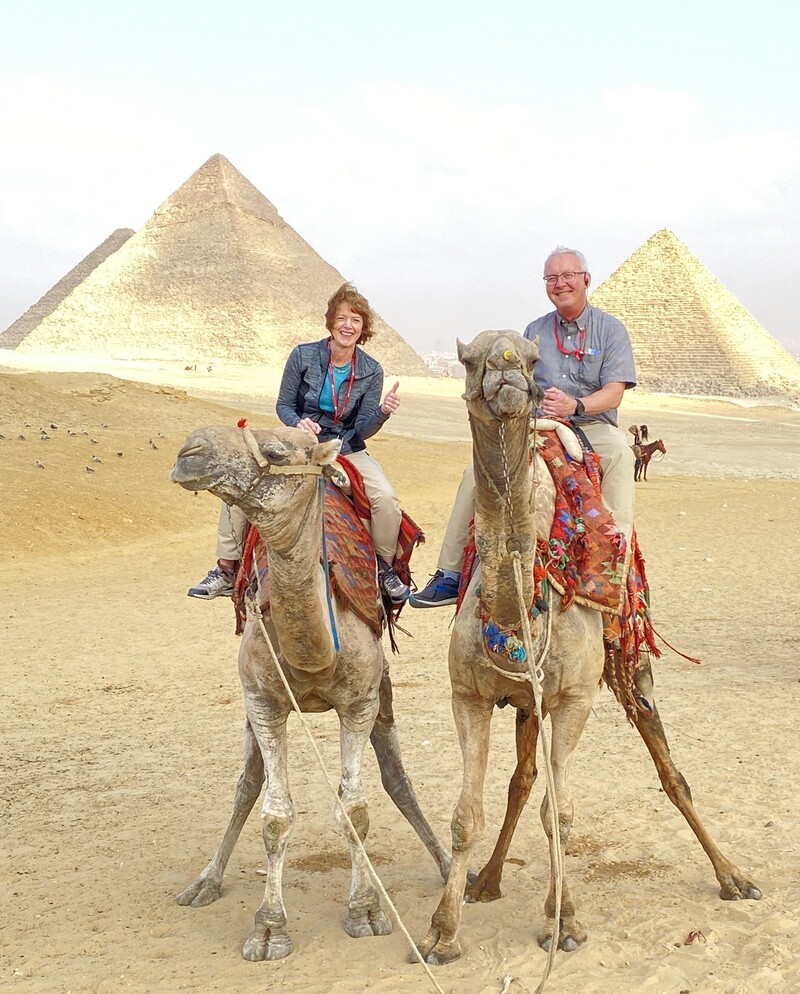 Holden House innkeepers Sallie and Welling took spent a holiday in Egypt!