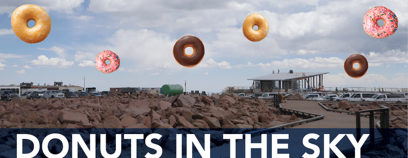 Read about the world famous Pikes Peak high altitude donuts