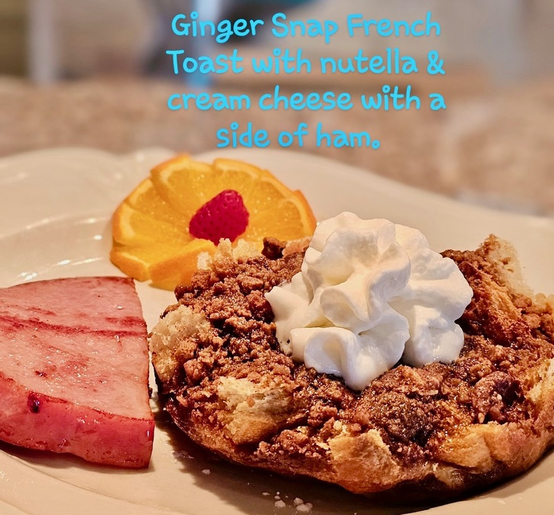 Gingersnap Baked French Toast