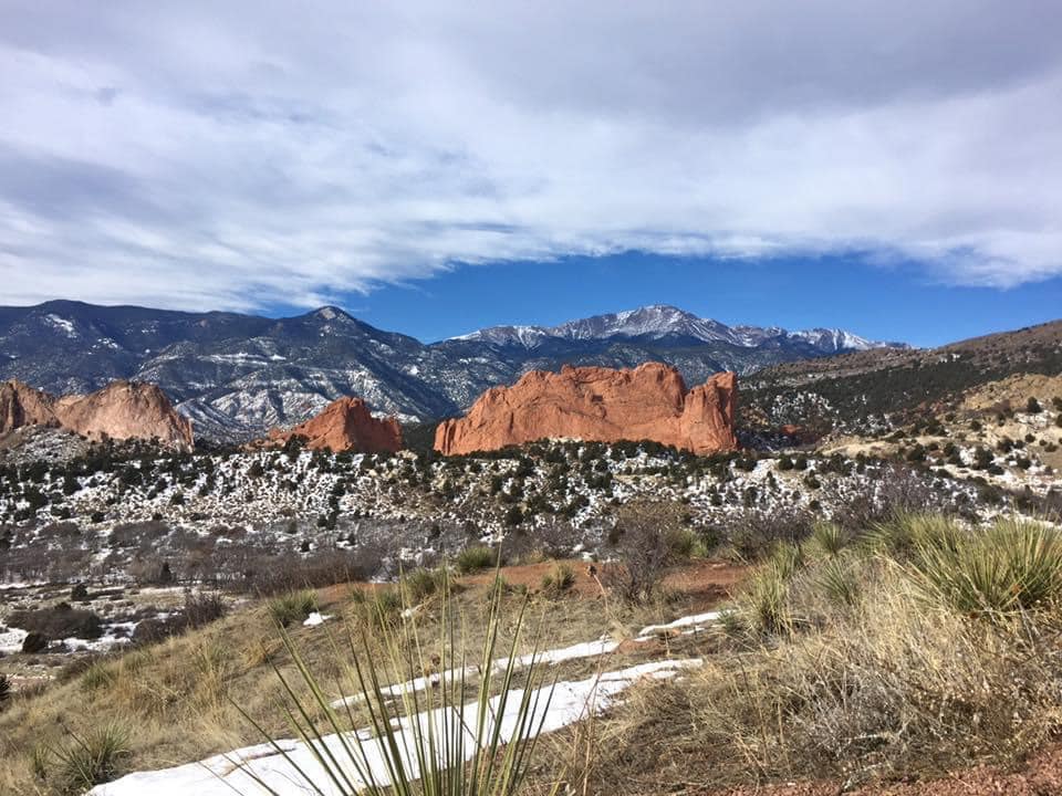 Garden of the Gods is beautiful any time of the year, especially in with fall colors