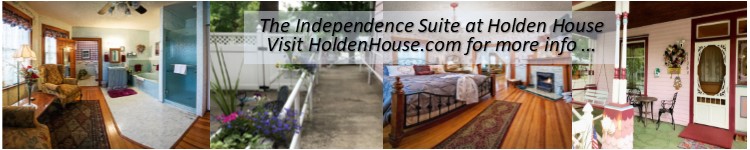 The Independence suite provides ADA access and beautiful surroundings