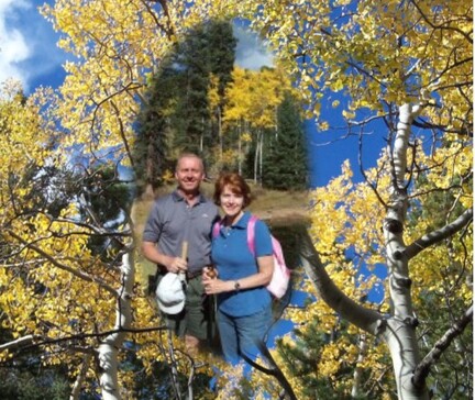 Innkeepers Sallie and Welling Clark welcome you to Colorado in the Fall Season!