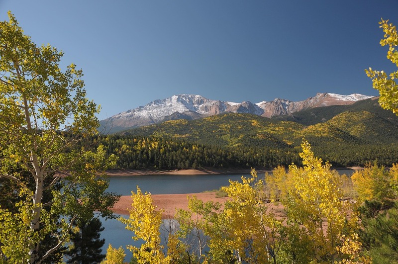 Pikes Peak Crystal Reservoir in the Fall