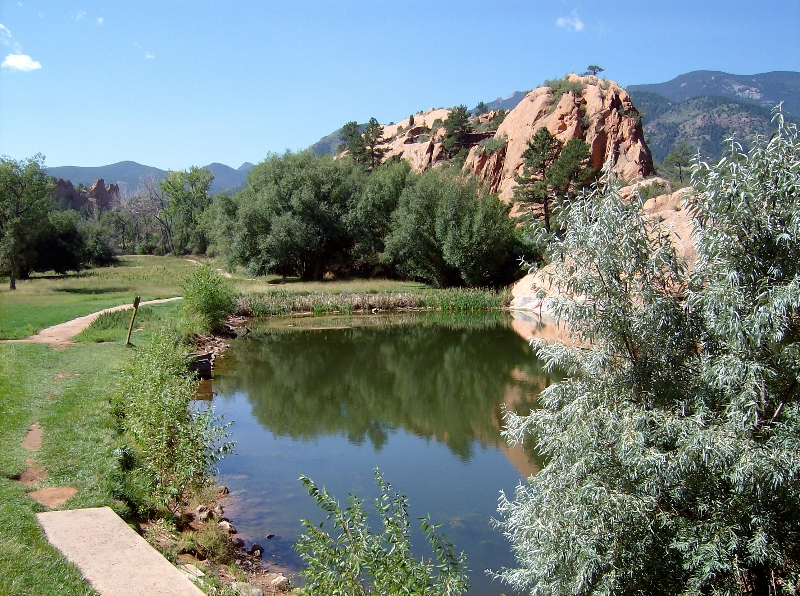 Garden of the Gods is beautiful any time of the year, especially in with fall colors