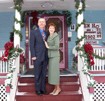 Holden House adorned with holiday splendor is the perfect time to visit! 