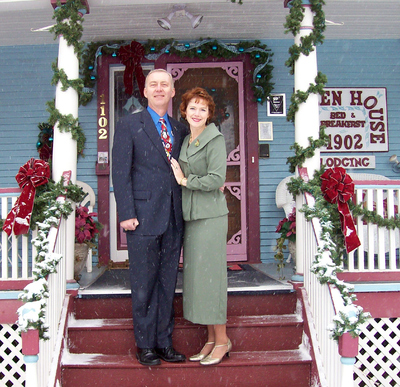 Innkeepers Sallie and Welling Clark have owned and operated Holden House B&B since 1987