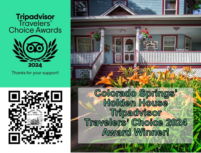 Holden House an award winning inn!