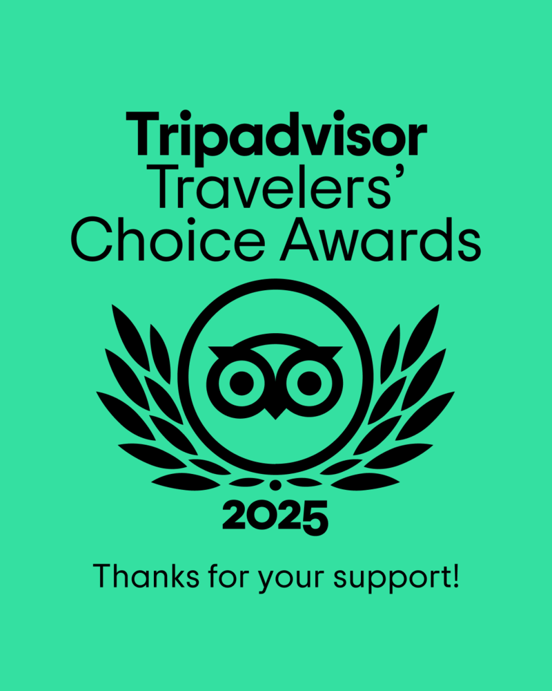 Tripadvisor award of excellence Holden House
