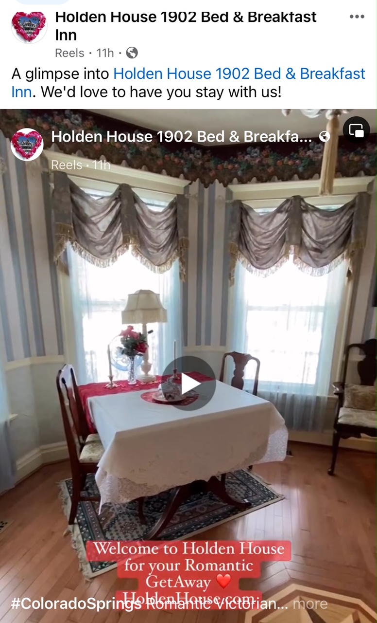 A quick video reel glimpse into Holden House