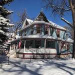 Winter descends on Holden House B&B in Colorado Springs