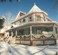 Holidays are special at Holden House and the Clark's lovely Victorian home in Colorado Springs