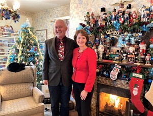 Holden House innkeepers Sallie and Welling welcome guests any time of the year