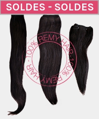 Tissage lisse cheveux naturels Remy Hair