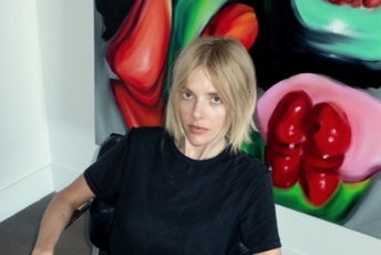 Amanda Wall, Silvering, Almine Rech