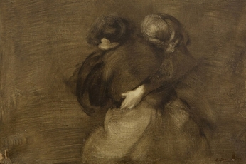 Eug&egrave;ne Carri&egrave;re, Alberto Giacometti, Henry Moore, Chapitre 2 &middot; La tendresse (sc&egrave;nes de la vie domestique), kamel mennour
