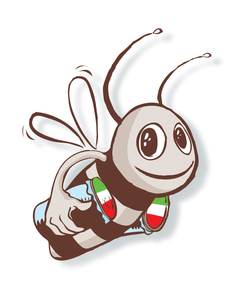 depuis 12 ans Mim l'abeille parcourre l'italie  la recherche des meilleurs produits artisanaux italiens