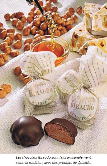 Chocolats italiens artisanaux dee GIRAUDO