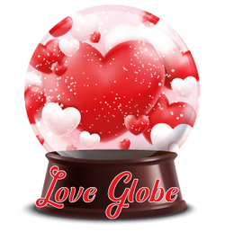 Afbeelding Valentijn Globe