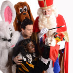 Snuffie en Rimpel feesten met Sinterklaas