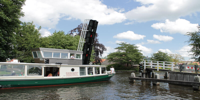 Foto: De Groene Wensboot in Ossenzijl