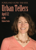 Click here for tickets to the April 12th Urban Tellers