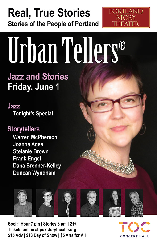 Portland Story Theater's Season Finale of Urban Tellers 