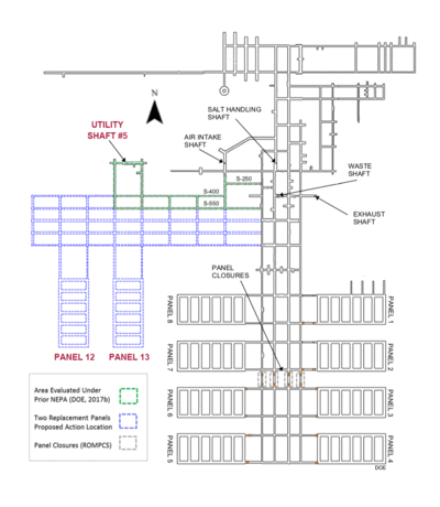 Map showing panels 11 and 12