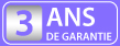 Logo garantie 3 ans