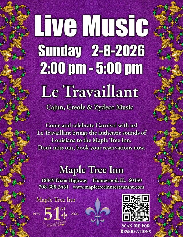 Le Travaillant at Maple Tree Inn