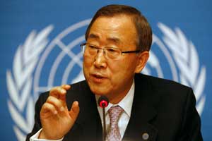 UN Secretary-General Ban Ki-moon