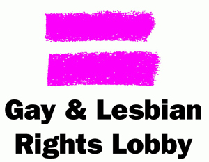 Gay and Lesbian Rights Lobby logo