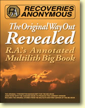 R.A.'s Annotated Copy of the Multilith Big Book