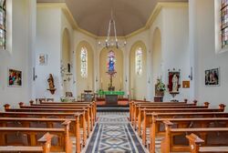 Interieur kerk Kekken