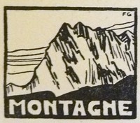 collection montagne. eds Attinger. ornement