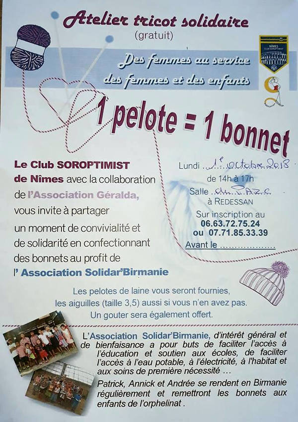 Tricot solidaire
