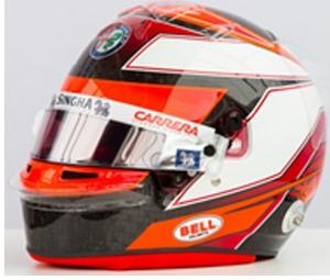 1/5 Spark Helmet Replica 2019 ALFA ROMEO F1 Team Antonio Giovinazzi 5HF023 for sale online 