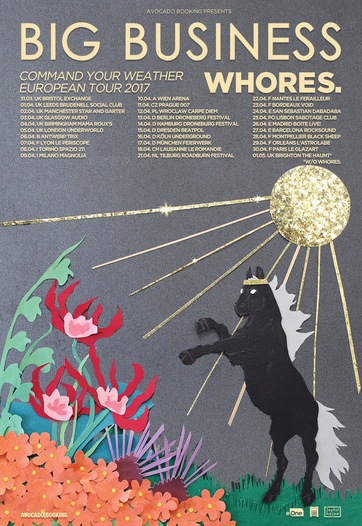 Big Business announce new dates to the 'Command Your Weather' tour