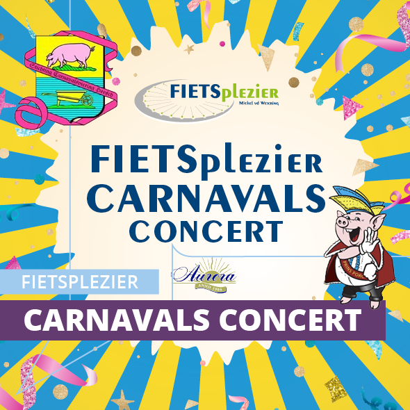 Fietsplezier Carnavals concert | SCC de Pas