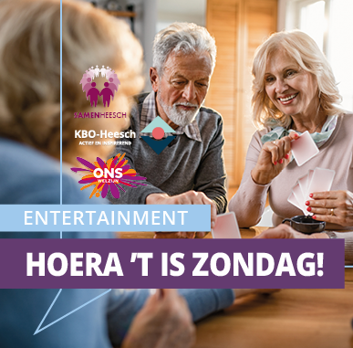 Entertainment - Hoera t is zondag | SCC de Pas