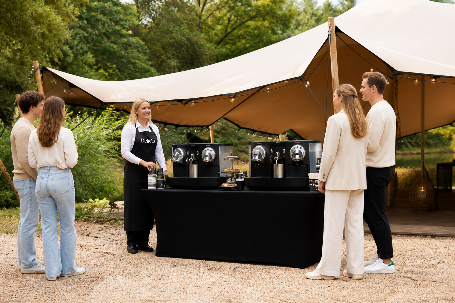 Nespresso Bar van Delicio voor evenementen