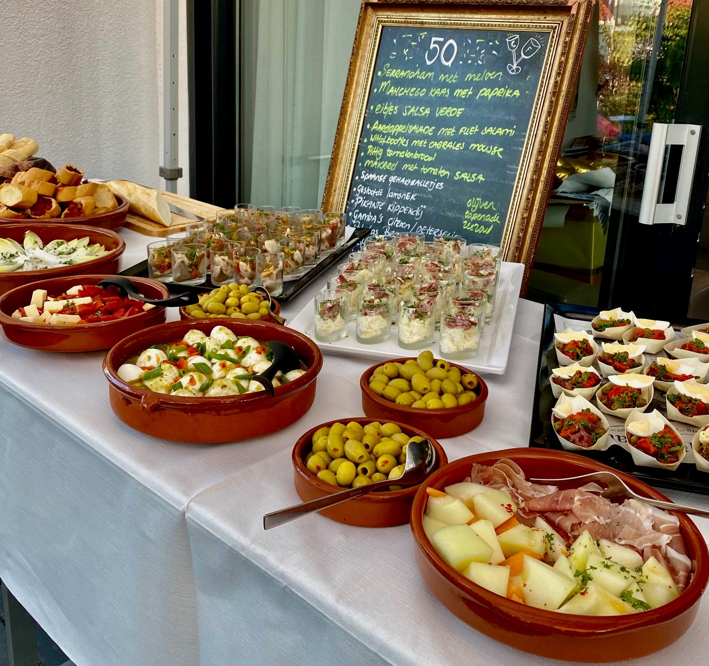 Italiaans buffet en catering van Delicio