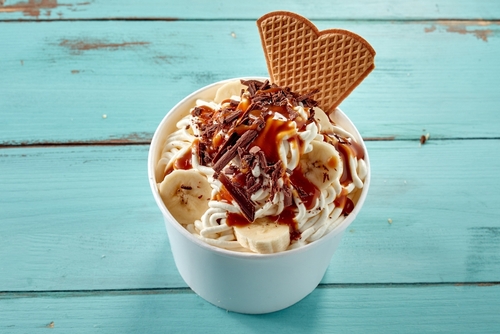 Premium Soft Serve Bar met sundae